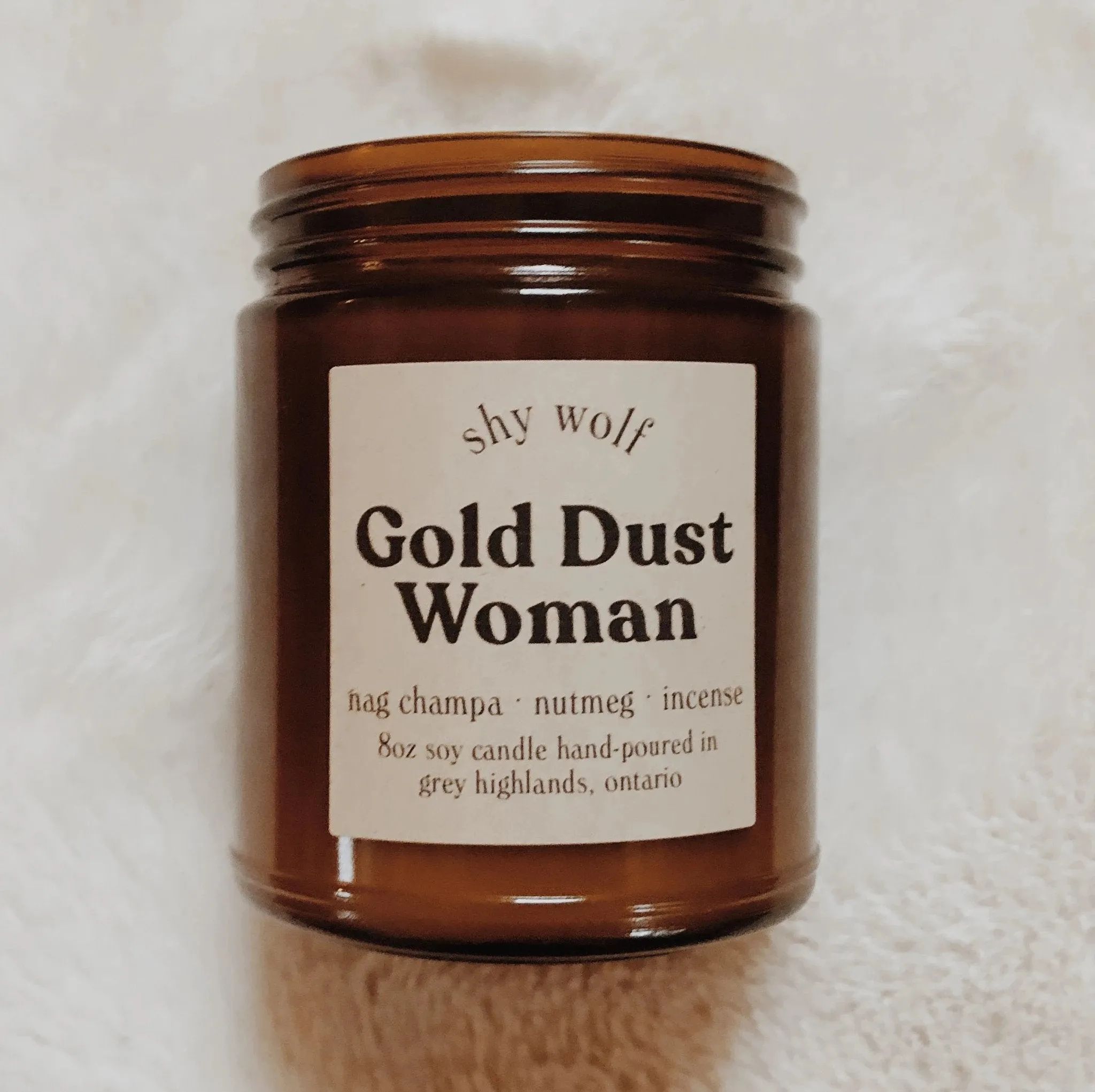 Gold Dust Woman Soy Wax Candle