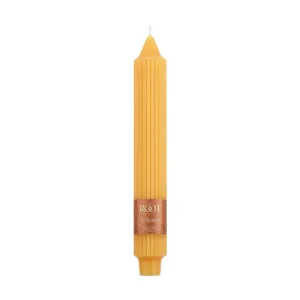 Grecian Collenette Butterscotch Single Candle, 9in