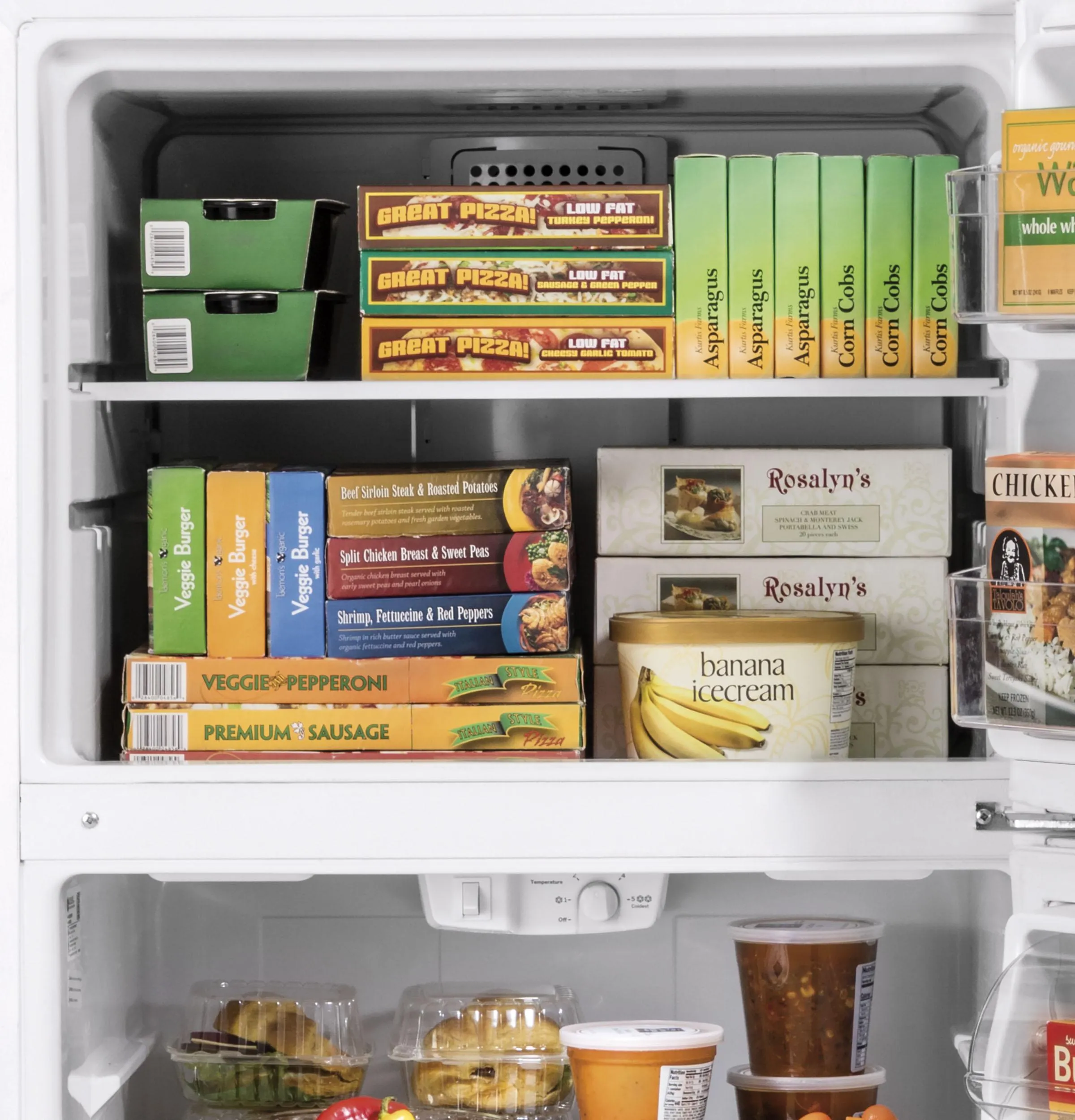 GTS22KMNRDS GE® 21.9 Cu. Ft. Garage Ready Top-Freezer Refrigerator