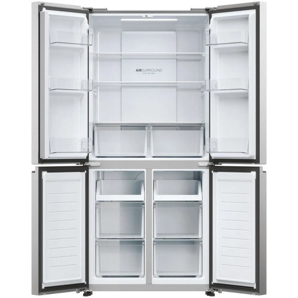 Haier HCR3818ENMM Freestanding American Style Refrigeration - Inox