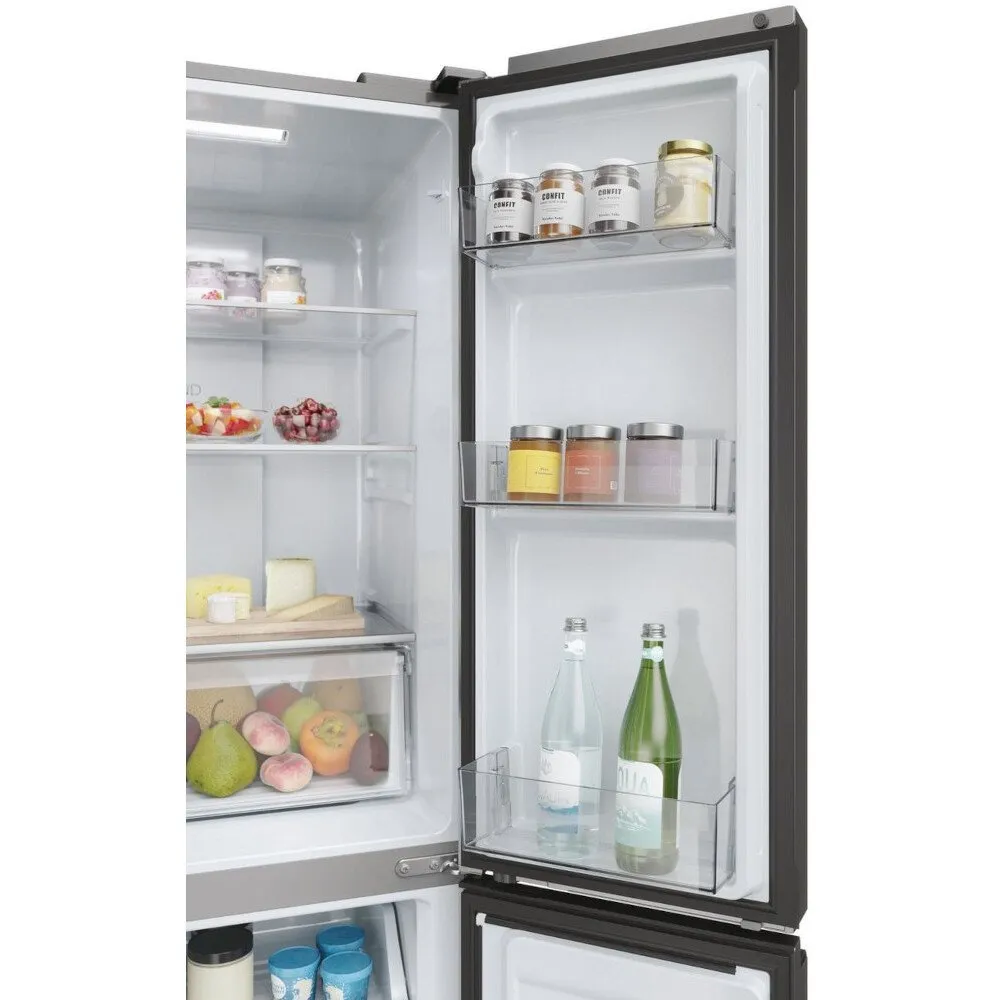 Haier HCR3818ENMM Freestanding American Style Refrigeration - Inox