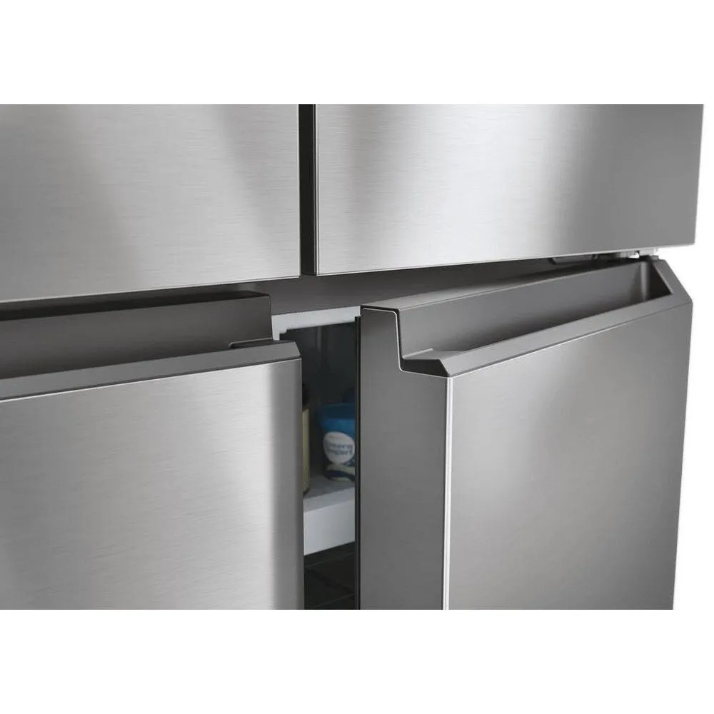Haier HCR3818ENMM Freestanding American Style Refrigeration - Inox