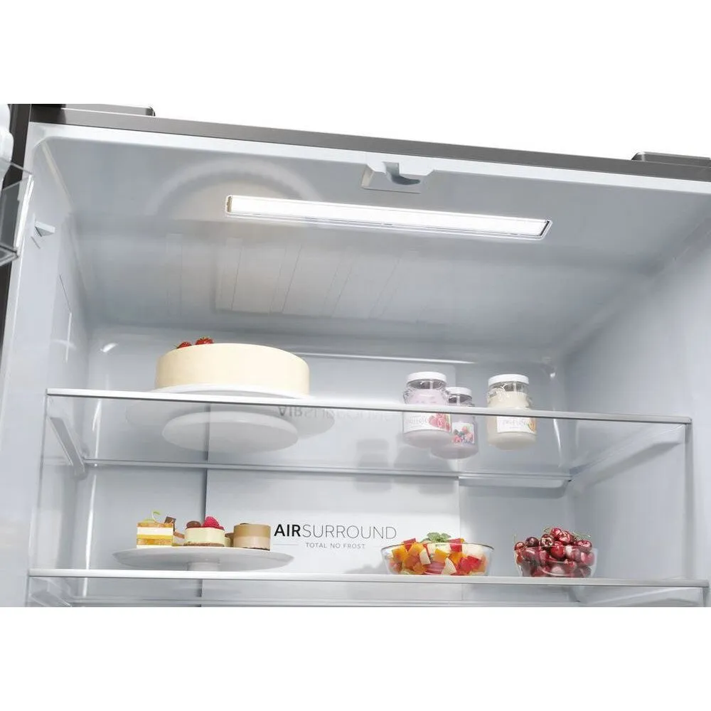 Haier HCR3818ENMM Freestanding American Style Refrigeration - Inox