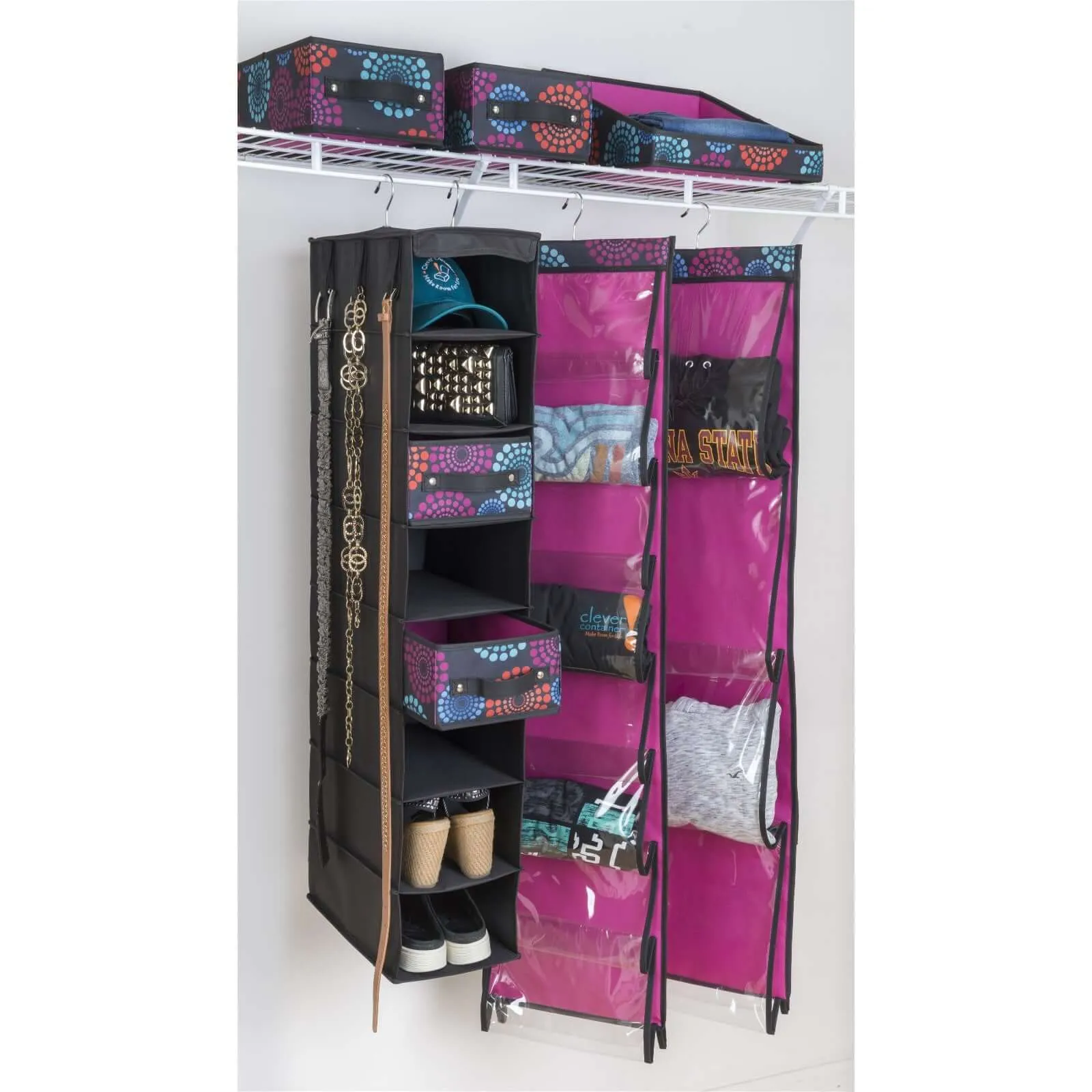 Handle It Bins - Set of 2 - Bright Lights