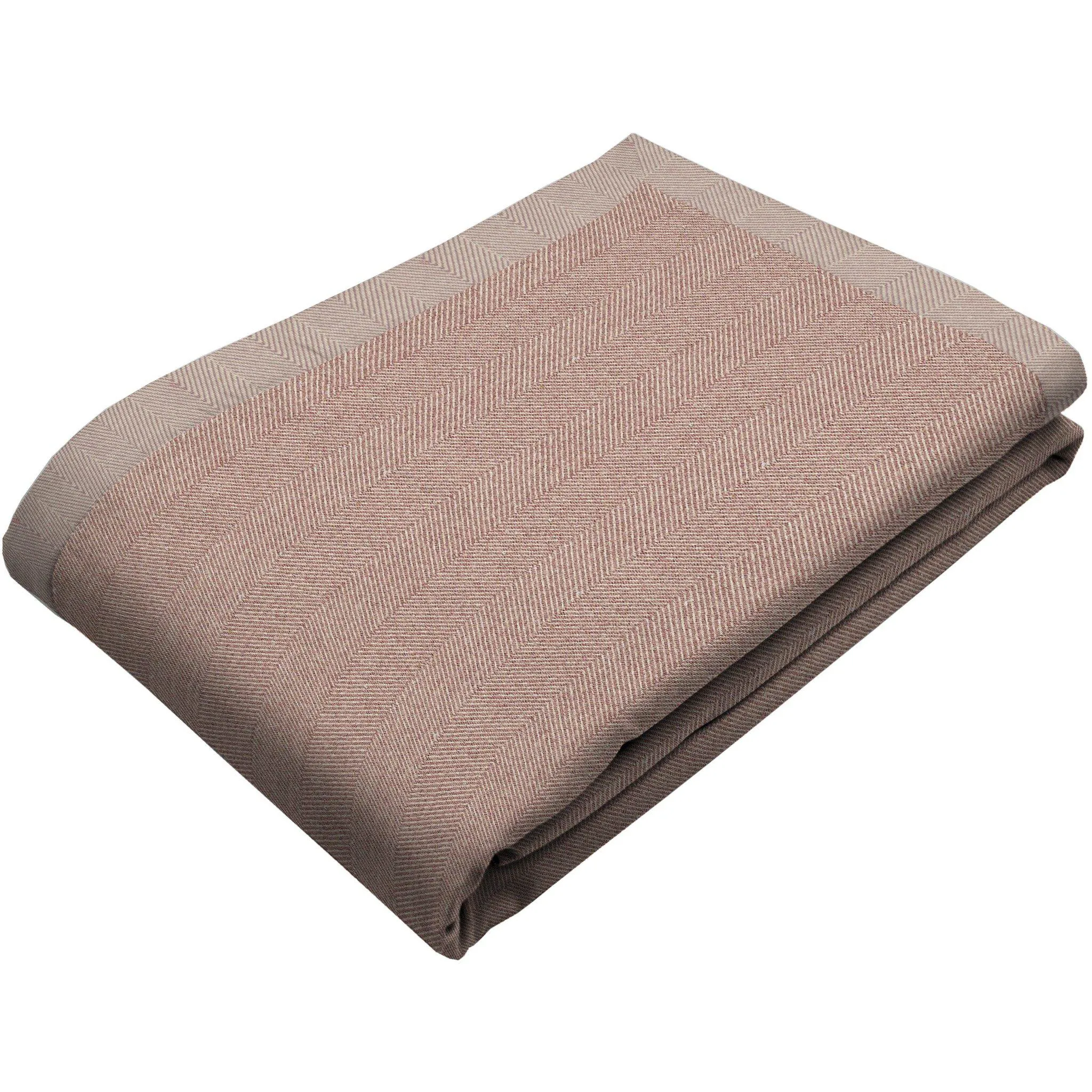 Herringbone Lilac Purple Throws & Runners