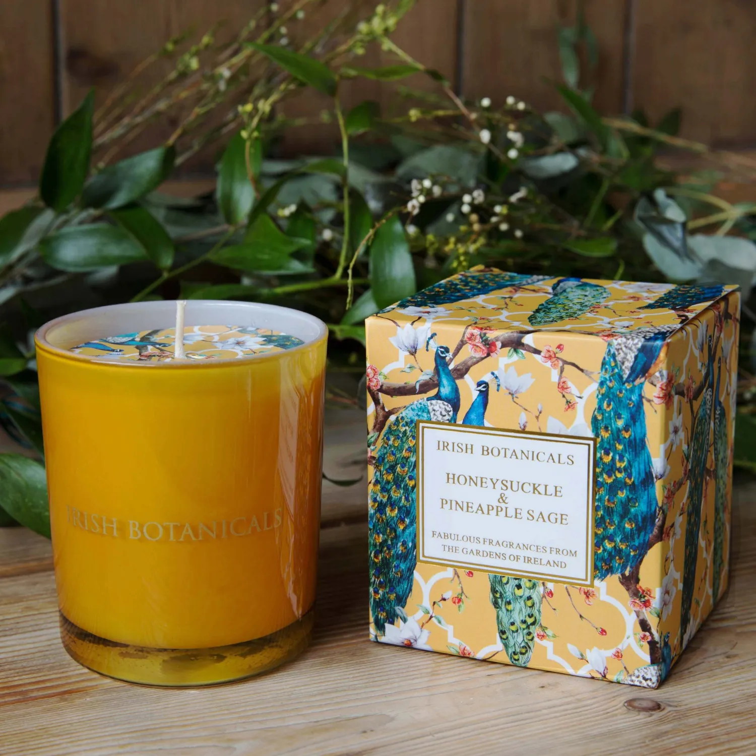 Honeysuckle & Pineapple Sage Candle
