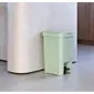 HU186 Brabantia Step-Up Pedal Bin Jade Green 16Ltr