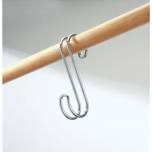 iDesign Chrome Closet S Hook