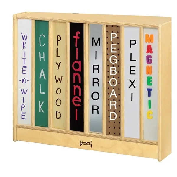 Jonti-Craft® E-Z Glide 25 Cubbie-Tray Fold-n-Lock - with Clear Trays