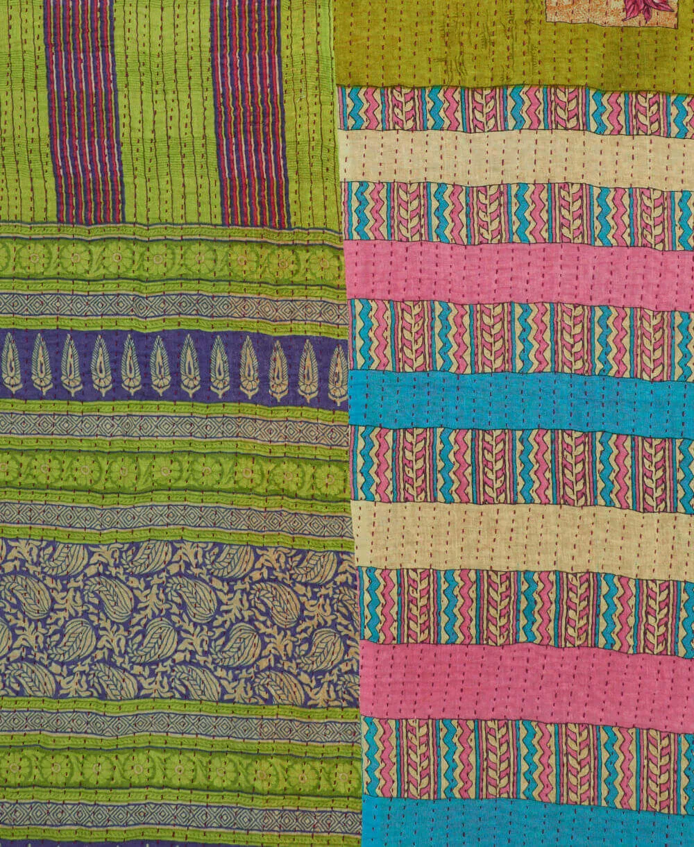 Kantha Quilt Throw - No. 240535
