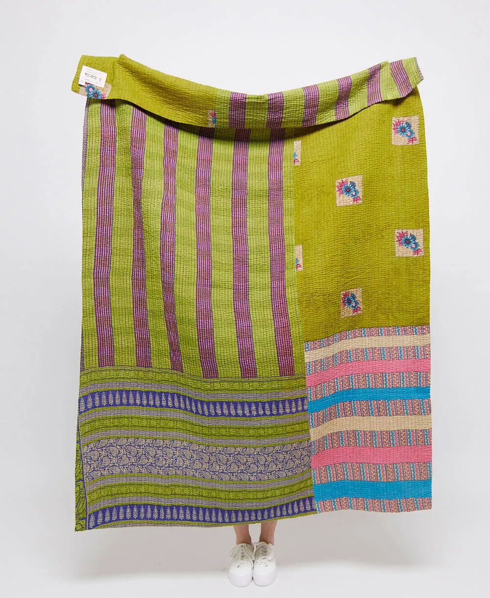 Kantha Quilt Throw - No. 240535