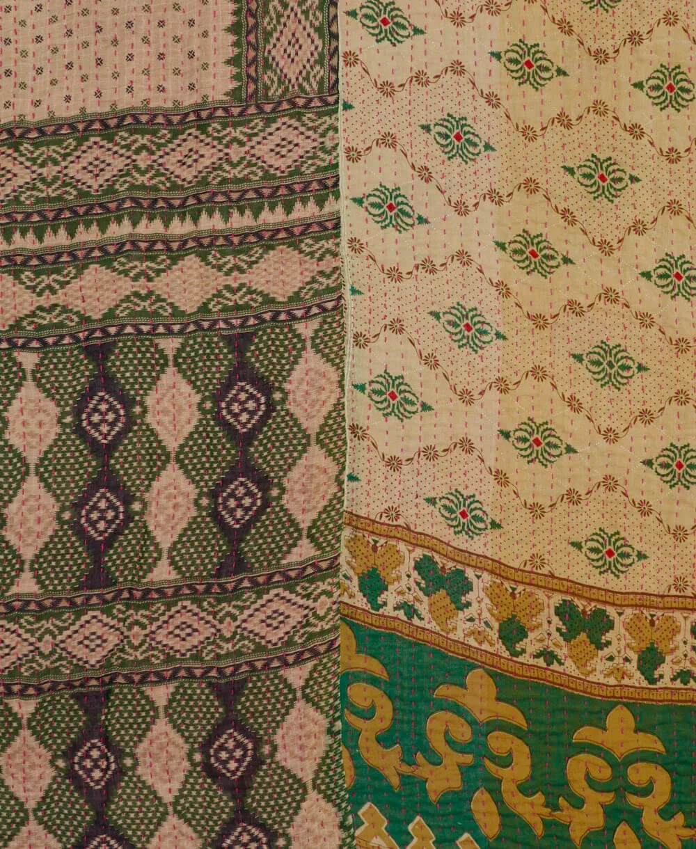 Kantha Quilt Throw - No. 240638