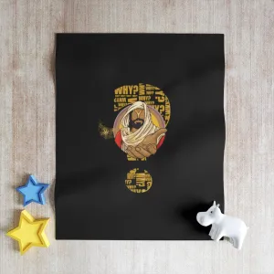 KCC Home & Livings- Blankets /Throw Blanket/ Faceless Black Jesus