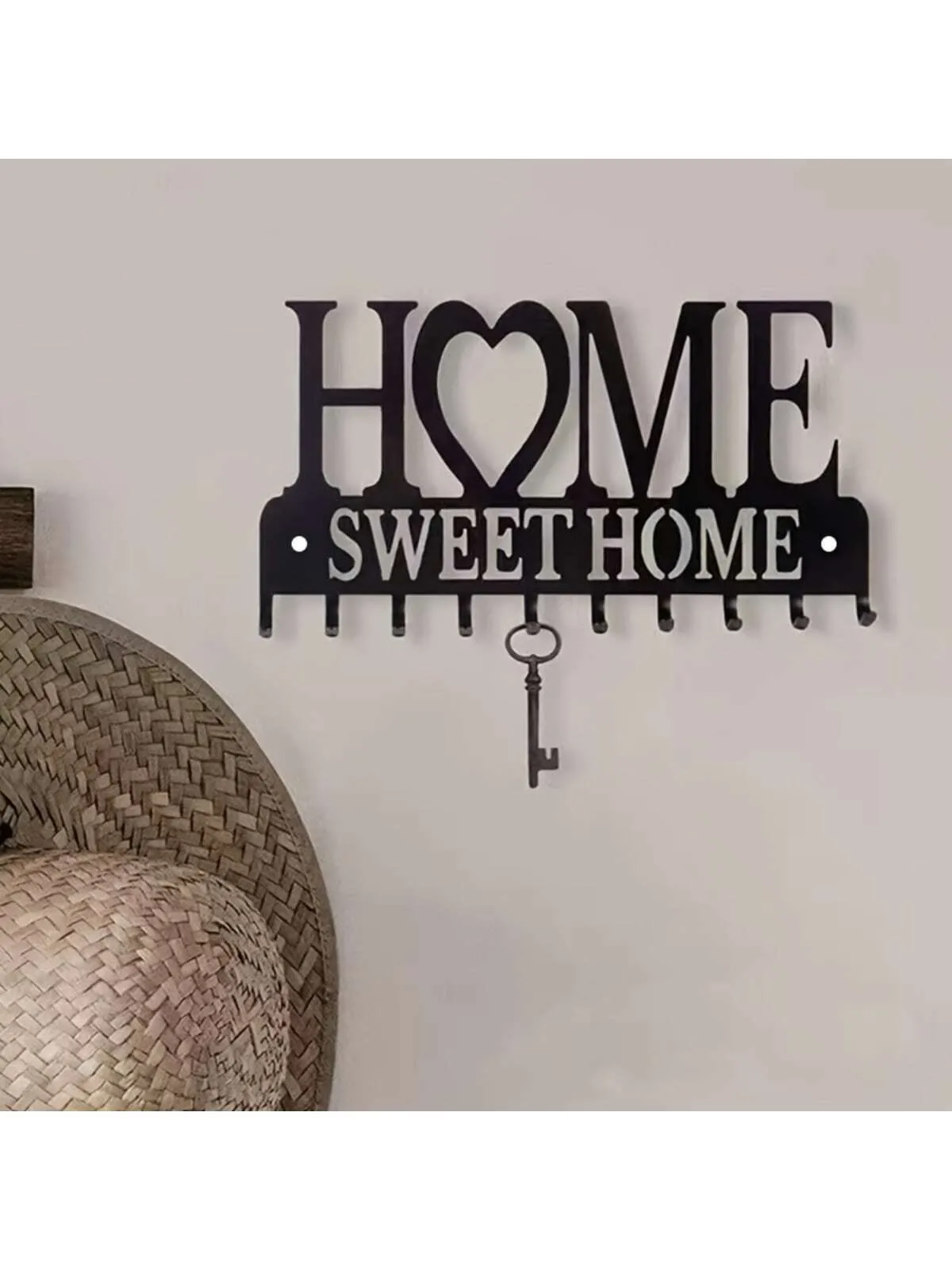 Key Holder for Wall Mount Sweet Home Organizer Decorative