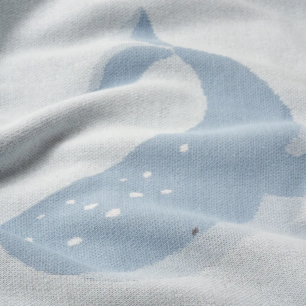 Knit Blanket Whale