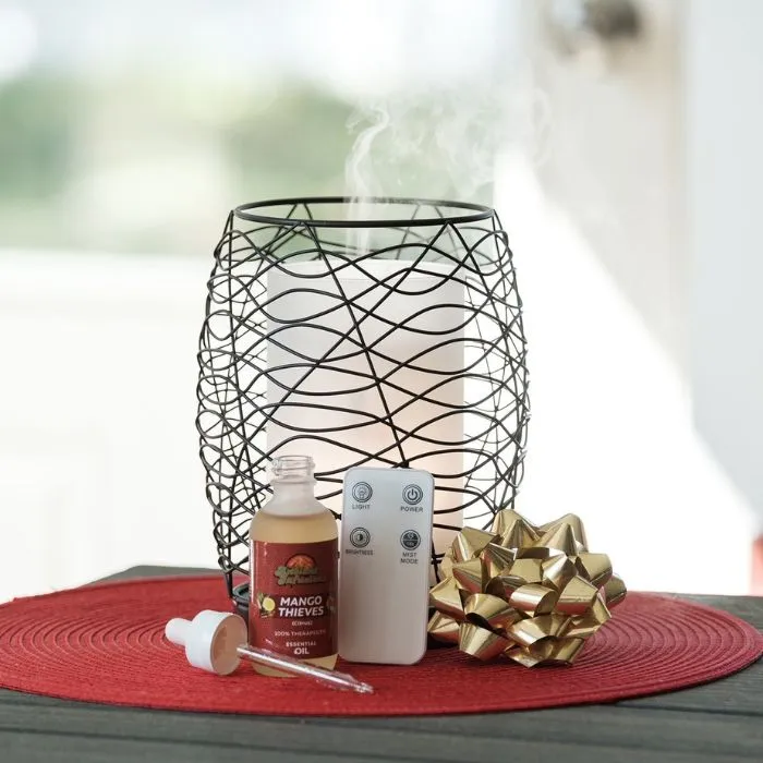 Large Wire Design Aroma Diffuser – Best Aroma Air Diffuser with 120 ml Tank