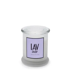 Lavande Frosted Jar Candle