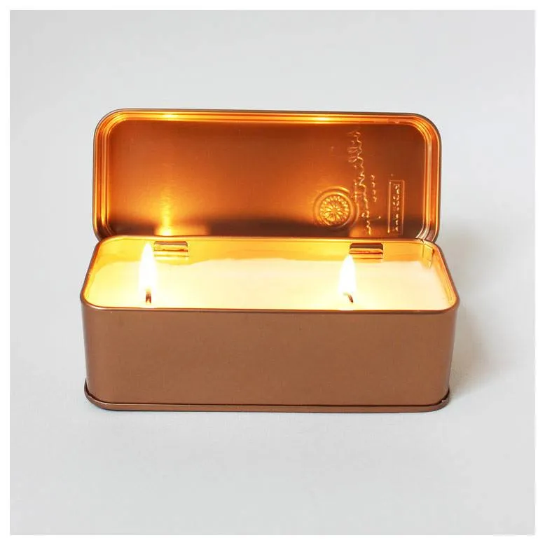 Library Soy Wax Travel Candle Tin - Ralph Emerson
