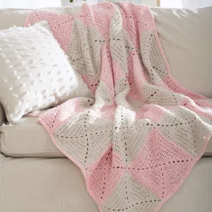 Lily Sugar'n Cream Twists Crochet Blanket