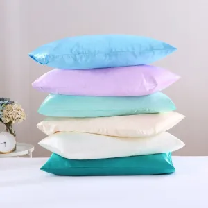 Linenova Silky Smooth Satin King Pillowcase 2 Pack