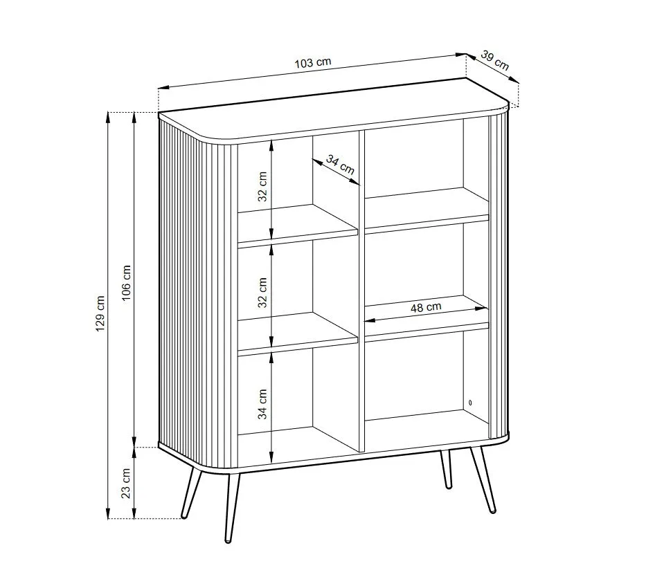 LIVING ROOM ZOVI FURNITURE SET BLACK