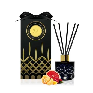 Luxury Crystal Reed Diffuser - Sweet Mandarin & Grapefruit (100ml)
