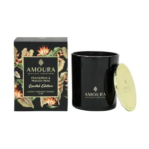 Luxury Fragrant Candle - Frangipani & French Pear