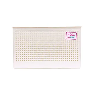 Magnetic Storage Basket Ivory Medium