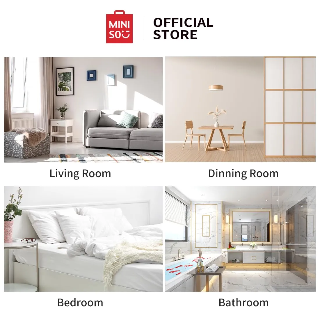 MINISO Lost in Garden Home Fragrance Flameless Essential Oil with Diffuser Sticks Room Freshener for Home, Bedroom, Living Room, Blue Lilac