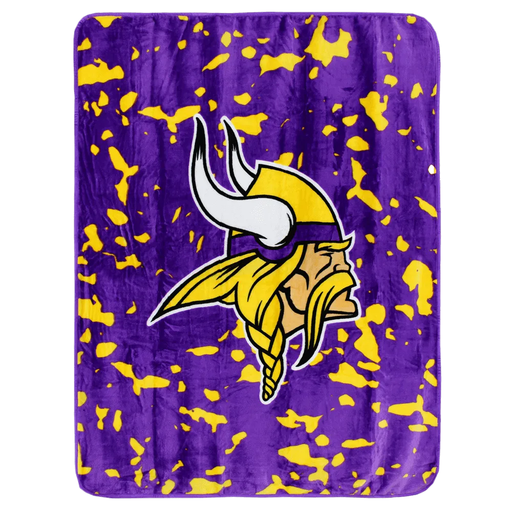 Minnesota Vikings Throw Blanket, 50" x 60"