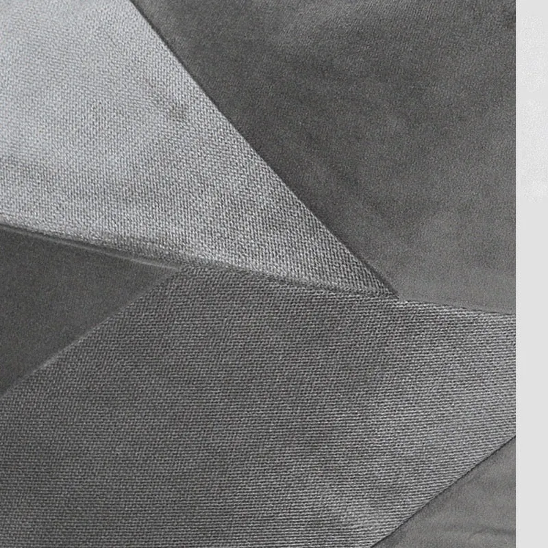 Modern Taupe and Grey Throw Cushion
