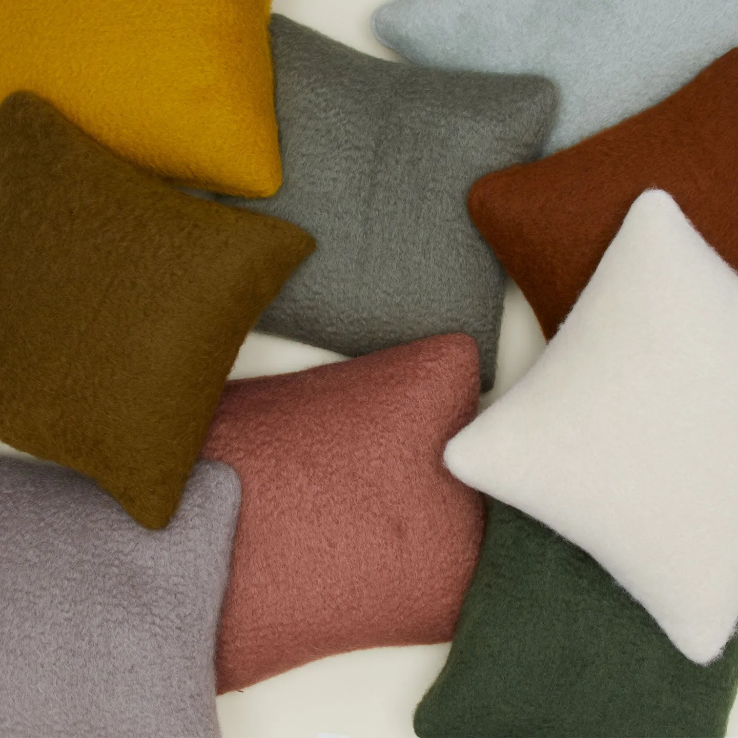 Mohair Pillow - Terracotta