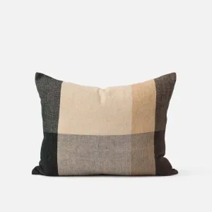 Morandi Handwoven Linen Cushion (Nori / Multi) - 55 x 45cm