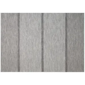 Moroccan Textured Taupe Indoor/Outdoor Rug
