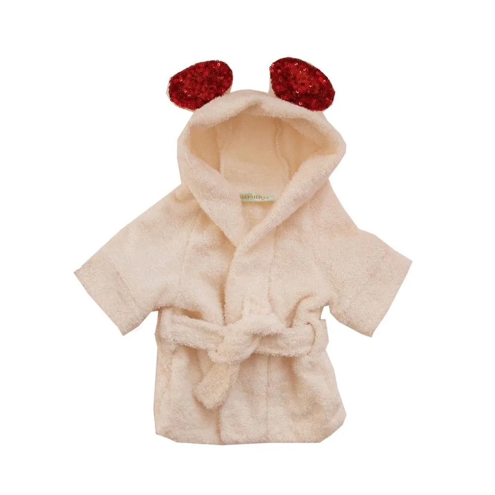 Moshiqa Lady Bug Dog Bathrobe