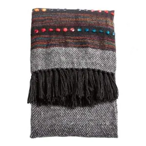 Nador Throw Black/Multi