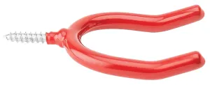 National Hardware 2210BC N271-012 Storage Hook, 12 lb, 1-5/8 in Opening, Screw Mounting, Steel, Red :EA: QUANTITY: 1