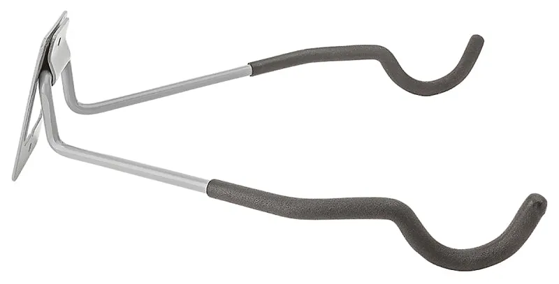 National Hardware 2230BC N112-050 Bike Hanger, 30 lb, Screw Mounting, Steel, Black/Gray :EA: QUANTITY: 1