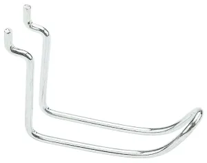 National Hardware N180-031 Peg Hook, 3 in, 1/8, 1/4 in Opening, Steel, Zinc :CD 2: QUANTITY: 1