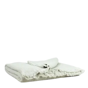 Natural textured throw large 140x220