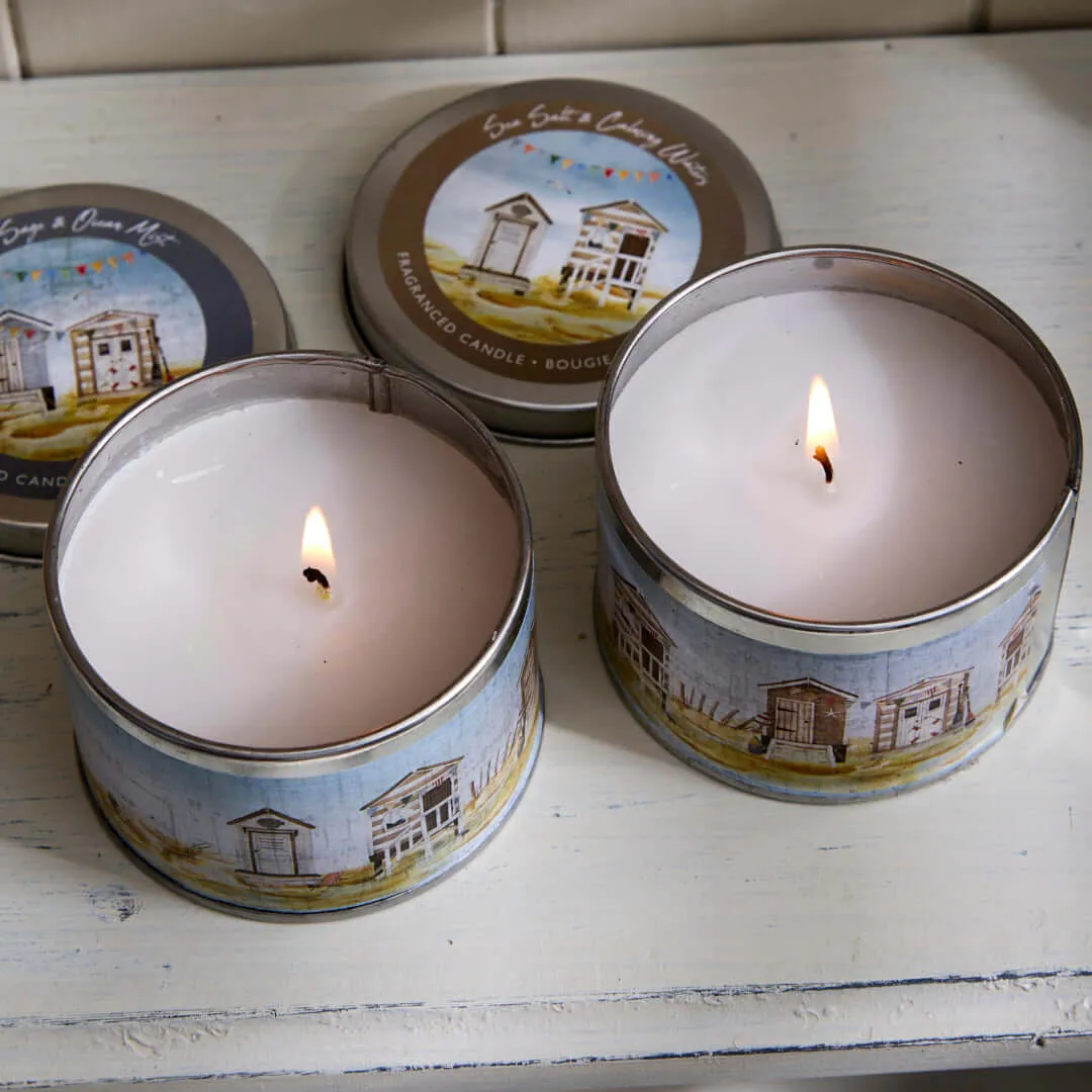 Nautical Scented Tin Candles