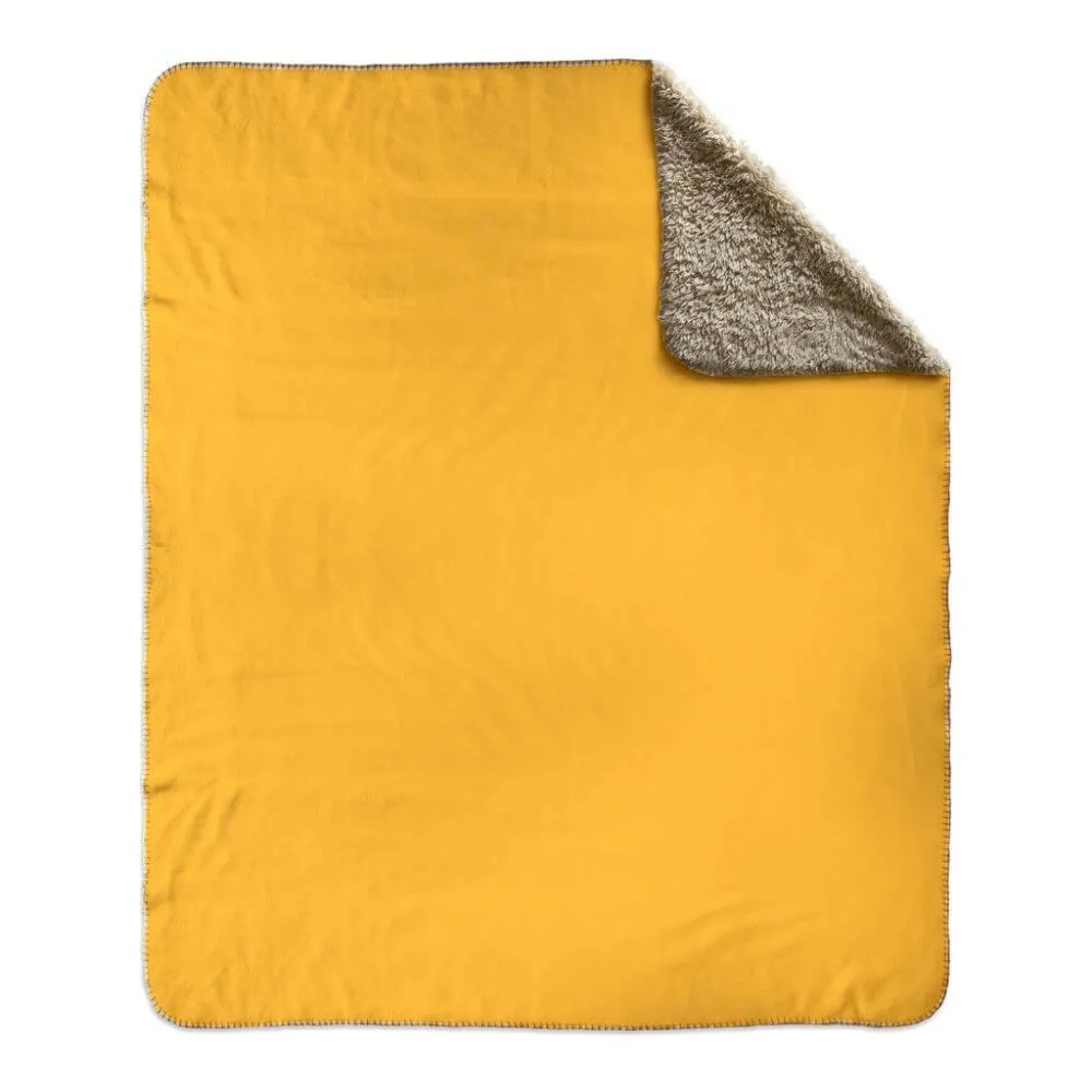 Nautical Signal Flag Fleece Sherpa Blanket, Choose A-Z