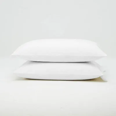 New - Casaluna 250 Thread Count Supima Cotton Pillowcase Set Soft Breathable