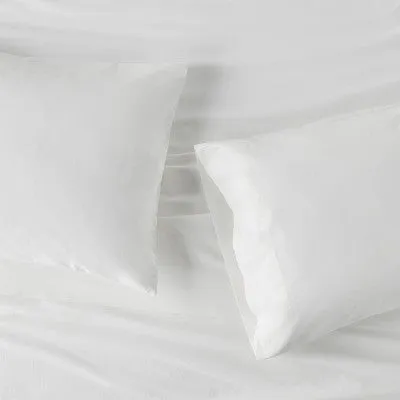 New - Casaluna 250 Thread Count Supima Cotton Pillowcase Set Soft Breathable