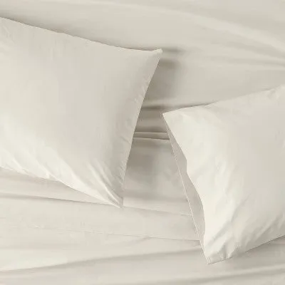 New - Casaluna 250 Thread Count Supima Cotton Pillowcase Set Soft Breathable