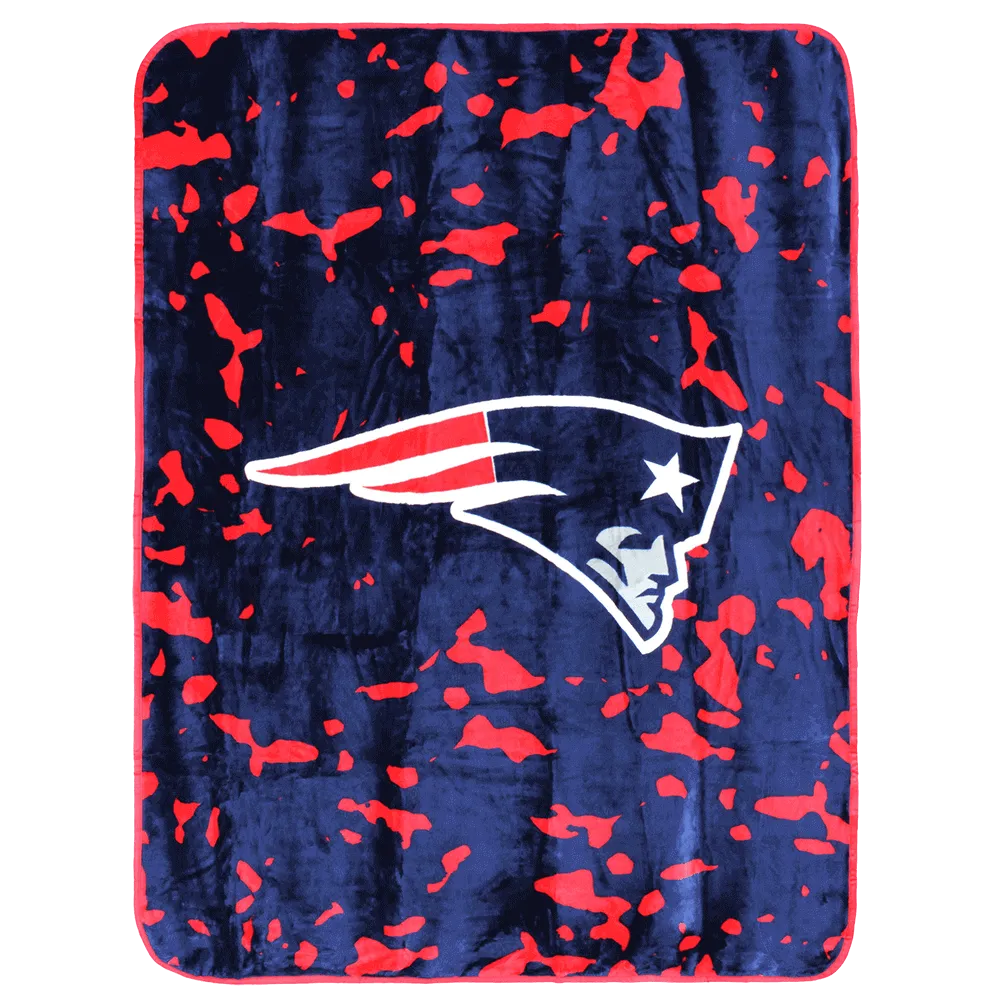 New England Patriots Throw Blanket, 50" x 60"