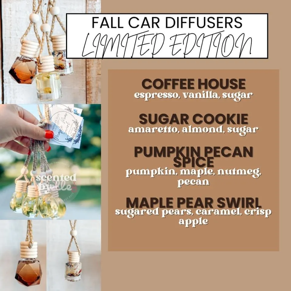 *new scents* Essential Oil Diffusers in Assorted Scents