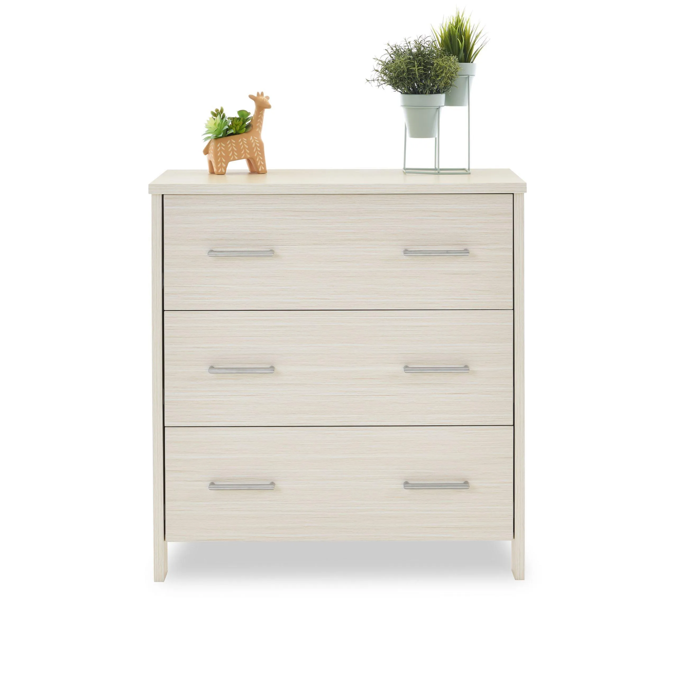Nika Changing Unit - Grey Wash & White