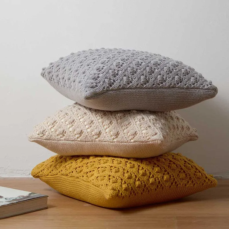 Nouveau Crochet Pillow Case
