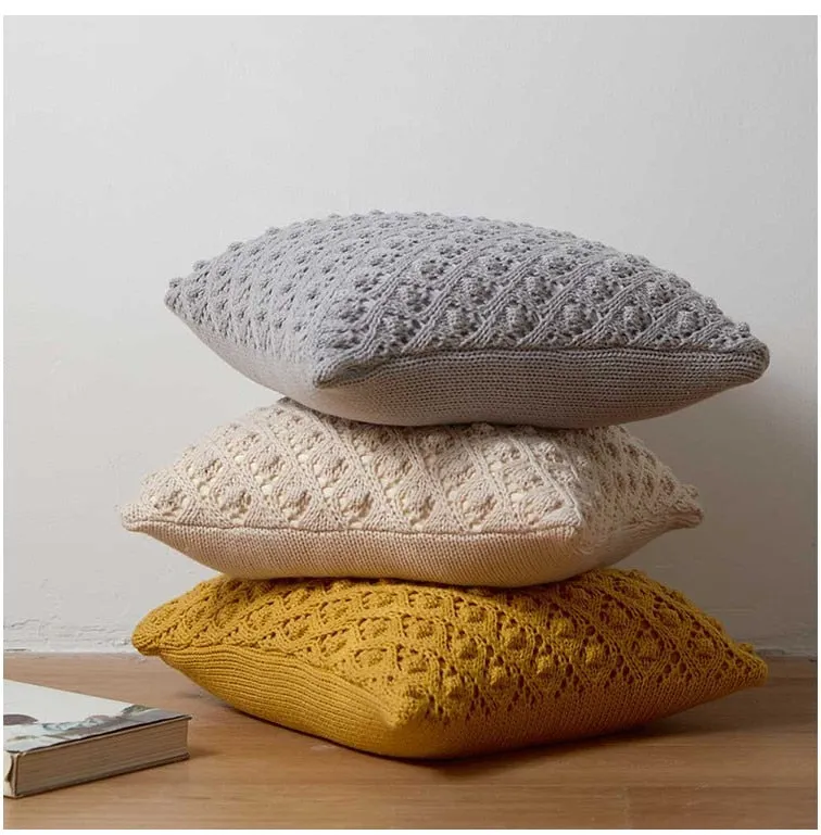 Nouveau Crochet Pillow Case